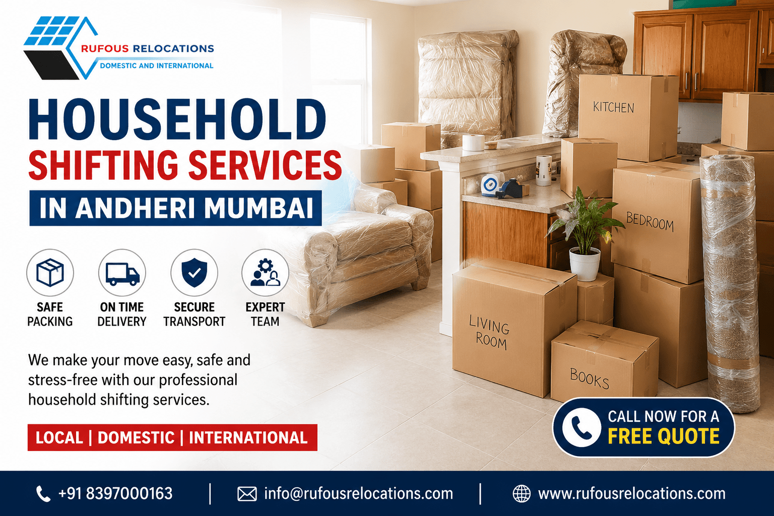 Household Shifting Services in Andheri Mumbai