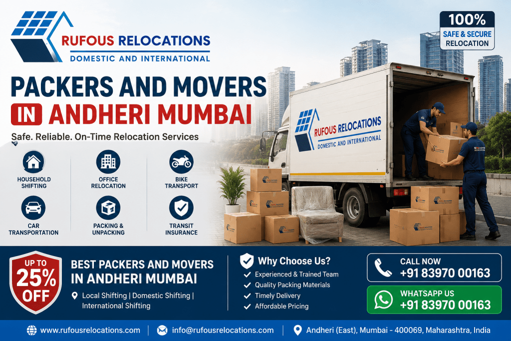 Packers and Movers Andheri Mumbai